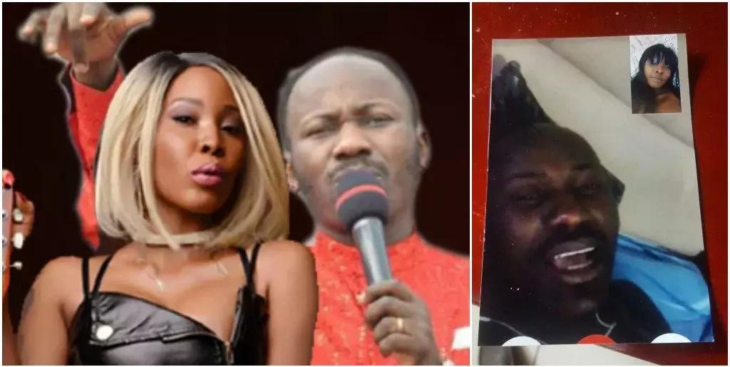 Apostle Suleman reacts to Stephanie Otobo's born again claim