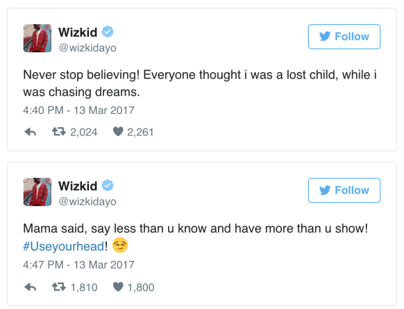 Everyone Thought I Was A Lost Child - Wizkid (His Trying Journey)
