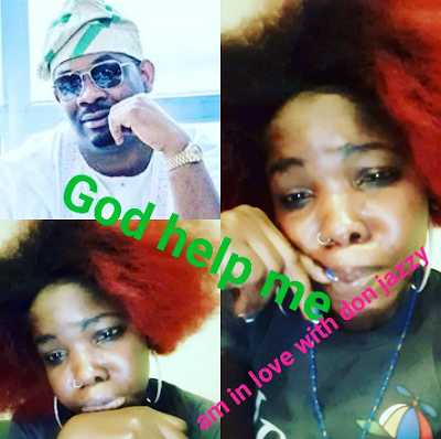 I am madly in love with Don Jazzy - IG user Gladys says