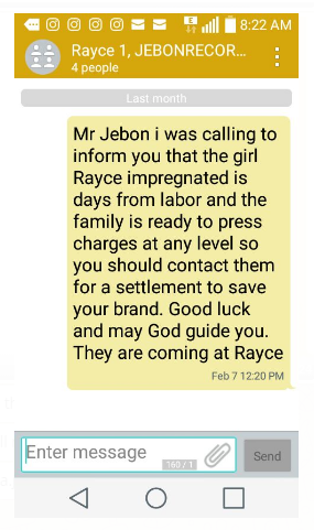 Singer Rayce babymama is a prostitute in Ilorin - Former manager, Danku blows hot after split