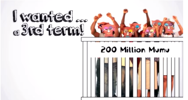 3rd term, 200million mumu Nigerians by Lagbaja