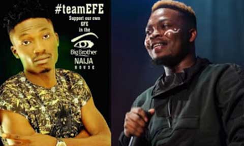 Olamide promises to support BBNaija Efe in music