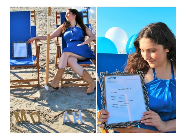 American graduating Doctor marries medical degree