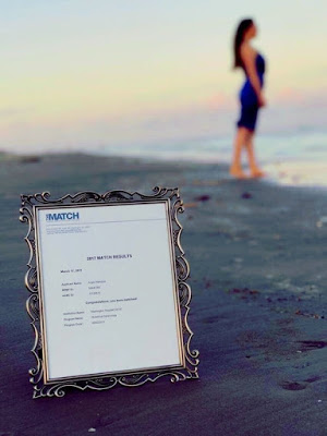 American graduating Doctor marries medical degree