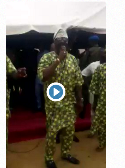 Certificate saga, Dino Melaye Ajeku Iya video with live band