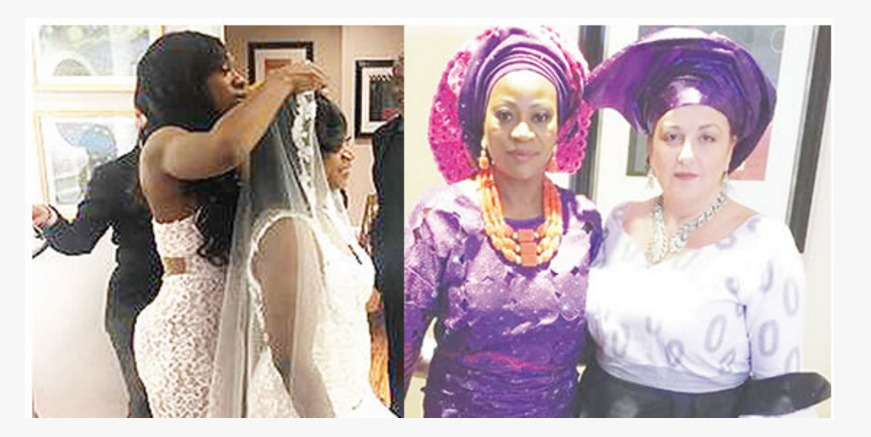 Female Nigerian marries lesbian partner in US