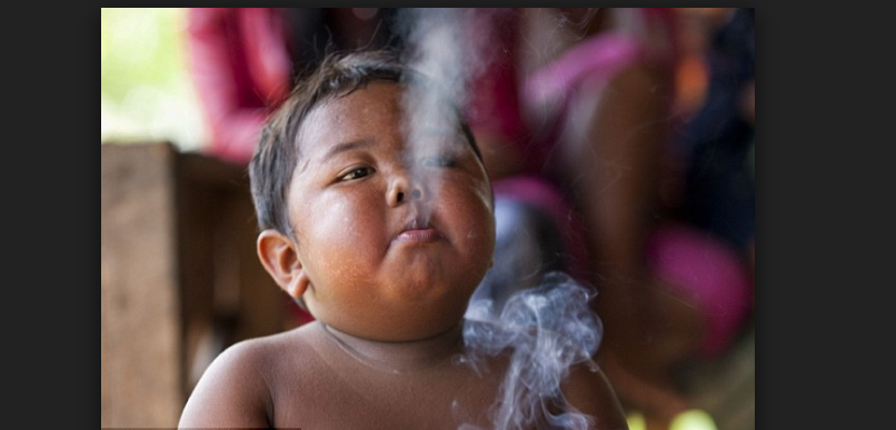 Child smoker in Indonesia, Ardi Rizal