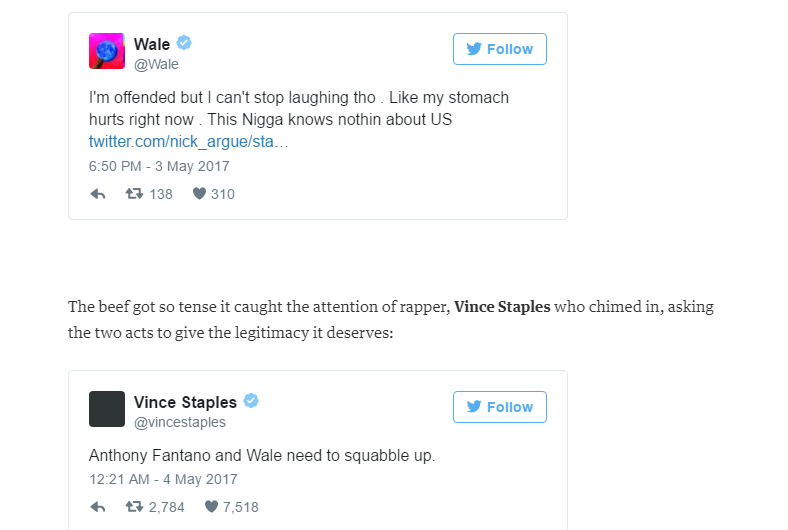 Rapper Wale slams music critic over Caribbean sound