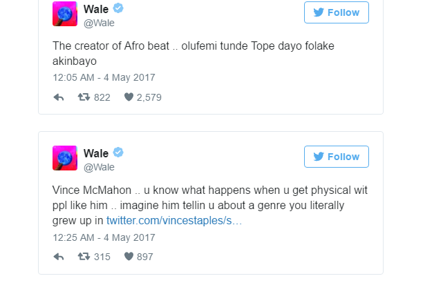 Rapper Wale slams music critic over Caribbean sound