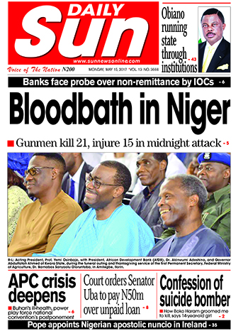 Naija.fm Newspaper Review - 15 May 2017