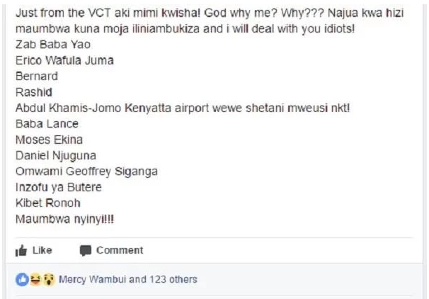 Lady shares list of 15 single, married men she has infected with HIV