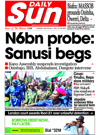 Naija.fm Newspaper Review - 23 May 2017