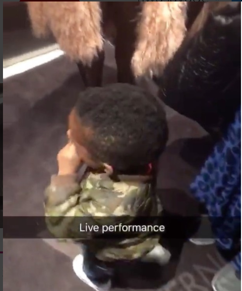 Tiwa Savage moved to tears as her son sings 'All Over'