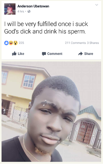 Meet Calabar gay rights activist, Anderson Ubetowan