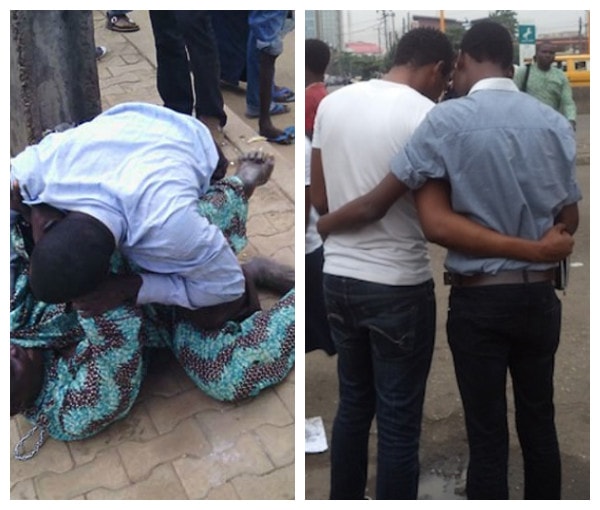 Two gay men fight publicly in Lagos over refusal to pay for anal s*x
