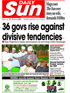 Naija.fm Newspaper Review - 22 June 2017