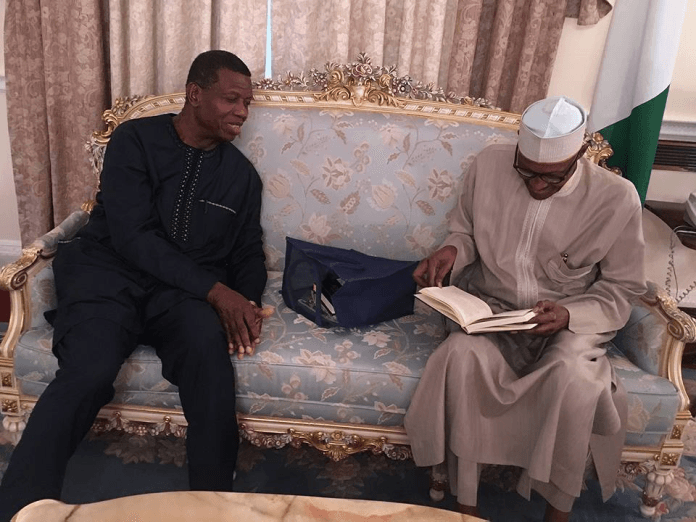 Buhari expected in Nigeria today after Pastor Adeboye's visit - Femi Adesina
