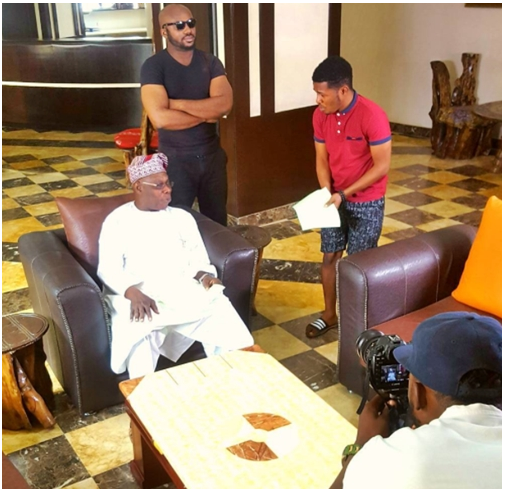 Obasanjo becomes Nollywood star