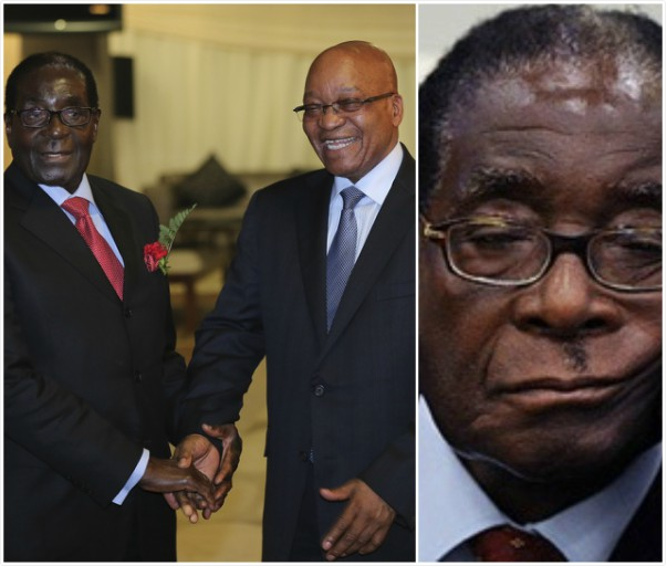 Robert Mugabe in detention