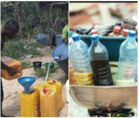 drinking Ogogoro in Imo