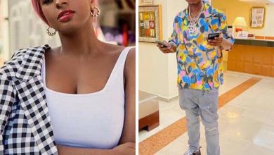 DJ Cuppy blocked by Zlatan