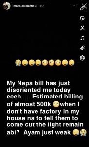 Moyo Lawal Nepa Bill