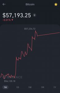 Bitcoin value 