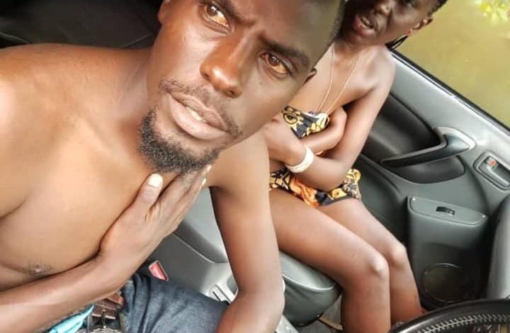 Couple caught having sex in their car