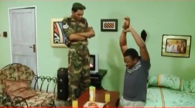 The Man In A soldier Uniform