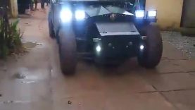 Nigerian Man Makes An Armour War Car