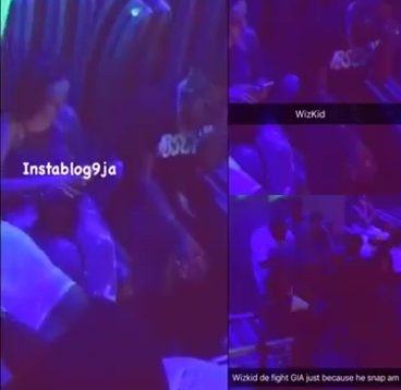 Wizkid Fights A Fan
