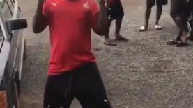 Video Of A Ghanian Footballer Dancing