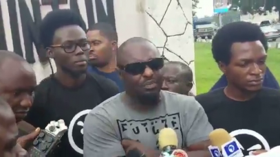 Jim Iyke Said At The Resume Or Resign Protest