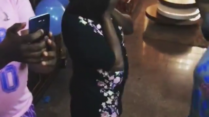 Watch Shy Funke Akindele Bello React