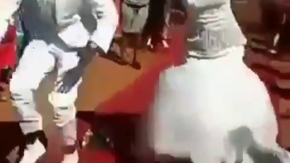 This Kenyan Couple Entry Dance At Their Wedding