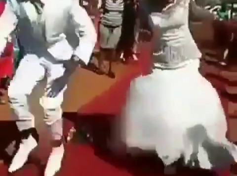 This Kenyan Couple Entry Dance At Their Wedding