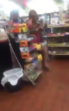 A Lady Went Shopping Naked