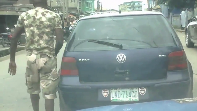 Soldier Who Assaulted A Civilian