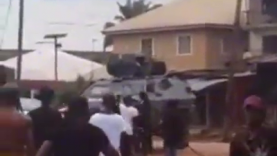 Nigerian Army Allegedly Raid Home Of  Nnamdi Kanu