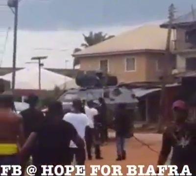 Nigerian Army Allegedly Raid Home Of  Nnamdi Kanu
