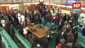 Ugandan Lawmakers Turn Karate Mafias In A Free For All Fight