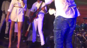 Banky W and Adesua Etomi killed it on stage