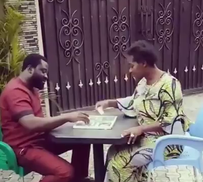 Watch As Mercy Johnson Beats Her Husband