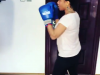 what the cameras caught Tonto Dikeh doing at the gym