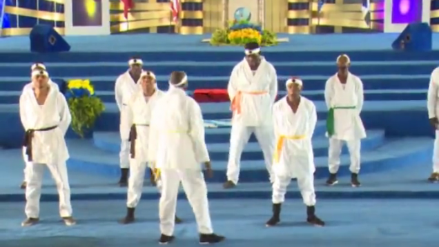 Apostle Johnson Suleman Shows The Devil His Kungu Moves