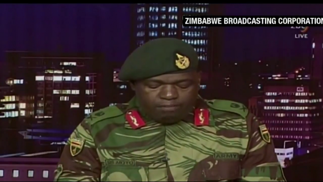 Mugabe Overthrown In The Zimbabwe Bloodless Coup