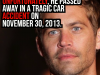 Some Facts About Paul Walker